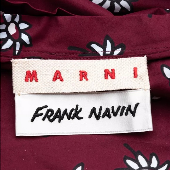 MARNI x FRANK NAVIN  short sleeves blouse - Picture 7 of 10